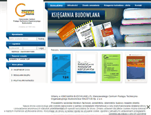 Tablet Screenshot of ksiegarnia.budowlana.pl